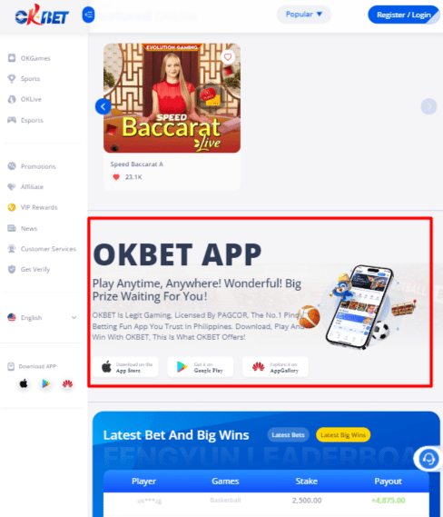 okbet app